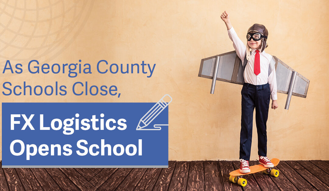As Georgia County Schools Close, FX Logistics Opens School